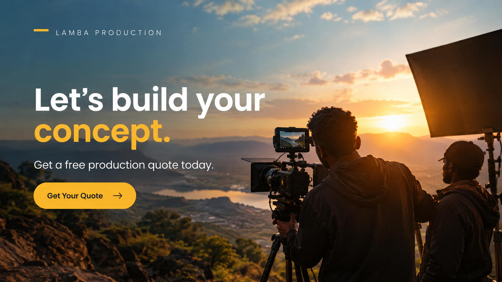 call to action for video production company